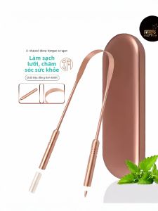 JI-TOP | Copper Tongue Scraper Oral Cleanse