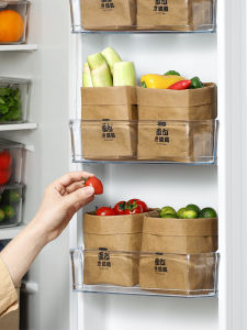 Túi Giấy Bò Có Thể Giặt Được Túi Đựng Thực Phẩm Tủ Lạnh Túi Bảo Quản Túi Đựng Thực Phẩm Cấp Thực Phẩm Túi Đựng Thực Phẩm