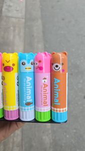 Combo 5 Lọ Hồ Dán Khô 15g Stacom Animal GS215A độ kết dính cao