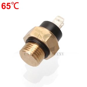 M16 Motorcycle Radiator Thermostat Switch 65 75 80 85°C High Temp Brass Cooling Fan Kit Universal Fit Durable Engine Protection