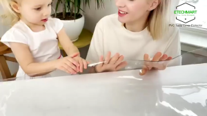 【24 hour shipping】1.5 2.5mm transparent table cover plastic waterproof tablecloth pvc pvc table cloth plastic cover for table transparent desk mat table mat dining table cloth dining table table top cover protector waterproof table cloth square 桌垫 桌布