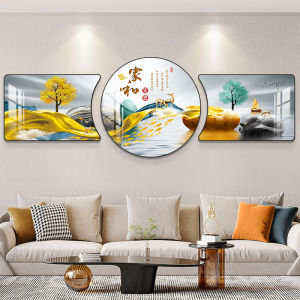 GUANGMANZHI | Modern Luxury Round Trio Wall Decor