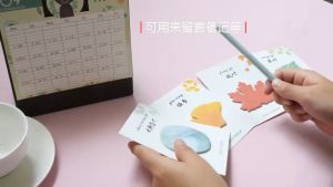 3 sets Leaf Collection Memo Pad Sticky Note