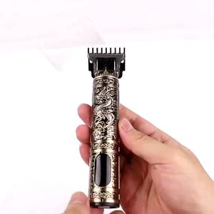 T9 Electric Hairdresser Wholesale Carving Mark Electric Pusher Smooth Head Oil Head Electric Pusher Shear Plastic Digital Display for barber
