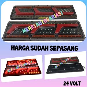 STOPLAMP TRUK 24 VOLT PISTOL LAMPU VARIASI BELAKANG 46 cm