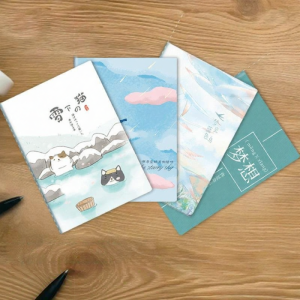 Sewn-bound Student Notebook Stylish Simple Trendy