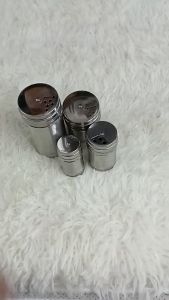 Hủ Đựng Tăm  Đựng Tiêu Inox bền đẹp nhiều kích cỡ [ 8 9 10 14cm ]