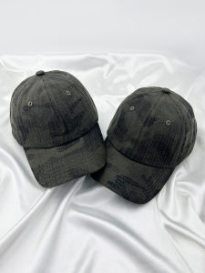 หมวกเบสบอลลายพรางสไตล์อเมริกันย้อนยุคสำหรับผู้ชายและผู้หญิง หมวกทรงปากเป็ดแบบลำลอง ทรงปากมน วัสดุผ้าฝ้ายแท้ ขนาดใหญ่ เหมาะกับทุกฤดูกาล