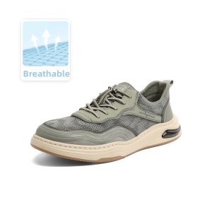 Belle | Breathable Mesh Thick Sole Comfortable Lacing Mens Leisure Shoes