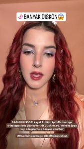 Wardah Instaperfect Skincover Air Cushion SPF 50 PA++++ Transfer-Resistant Bedak Cair BPOM