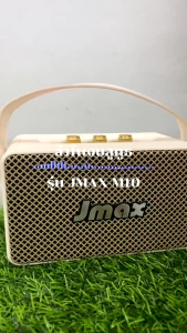 JMAX ลำโพงบลูทูธ ลำโพงไร้สาย ลำโพงพกพา ลำโพงมินิมอล 10W 800mAh เสียบไมค์ได้ JM-M10