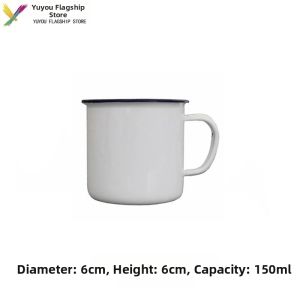 TEKANAI | Retro Enamel Mug Durable