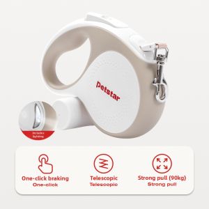 petstar | Automatic Retractable Dog Leash for Medium and Small Dogs