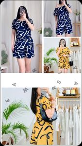 Polly Terno Top & Short with Design PTD WOMENSWEAR