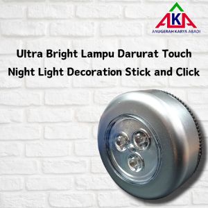 Lampu Darurat Touch Night Light Decoration Stick and Click