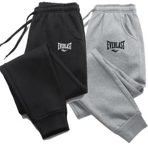 Autumn Winter Mens Jogging Sweatpants Running Male Sport Fitness Sportswear Breathable Pants Homme Casual Cotton Trousers Pants