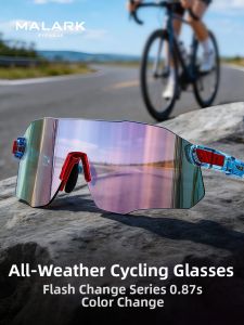 MALARK | Color Changing Adjustable Vision Anti-Dust And Impact Resistant Riding Glasses