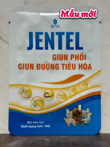 JENTEL - (10g) - SẢN PHẨM TẨY GIUN SÁN CHO GÀ VÀ CÁC LOẠI GIA CẦM GIA SÚC - HÀNG CHÍNH HÃNG UV-VIETNAM