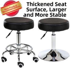 Adjustable Bar Stool with Backrest