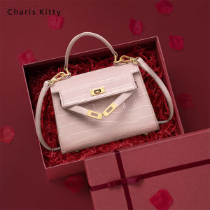 Charis Kitty | Pink Valentines Gift Female 2026 New Handbag