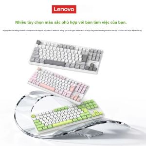 Lenovo | Bàn Phím Văn Phòng Không Dây 87 Phím Lenovo X5K PRO Thiết Kế Im Lặng 2.4G Với Chân Đế Nghiêng Di Chuyển 36mm Có Thể Điều Chỉnh Cho Máy Tính Để Bàn Máy Tính Xách Tay Máy Tính Bảng