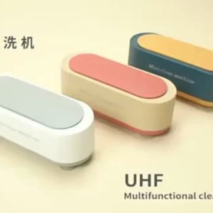 DRHL0548 Cleaning Mesin Pembersih Kacamata Ultrasonic Cleaner Pembersih Kacamata Perhiasan Pembersih Cuci Perhiasan Getaran Frekuensi Alat Pembersih Mesin Pengetar Mini Portable