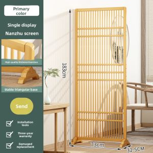 CHUJUN | Folding & Movable Screen for Living Room & Office New Chinese Style