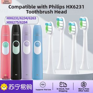 Philips HX6223/HX6231/HX6250/6263/6284 Compatible Electric Toothbrush Head Gentle Gum Care Adult Normal Specification