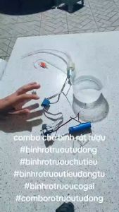 [ BƠm HÚt]Bộ rót rượu tự động dùng pin ráp sẵn như hình