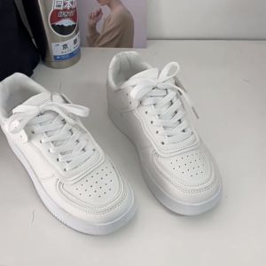 JYE.Womens White Shoes Korean Style Sneakers Thick Soles Comfortable Casual Versatile Ins Sport Shoes For Women#B319