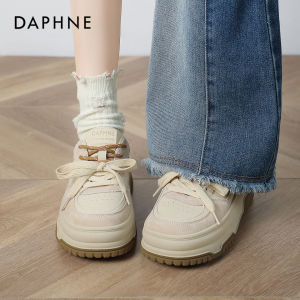 Daphne | Increased Heel Canvas Shoe Vintage Casual Style