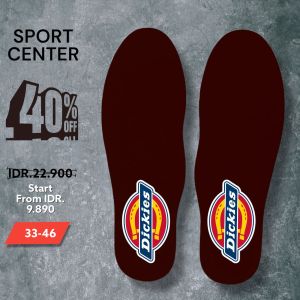 Insole Sepatu/Alas Dalam Sepatu Dickyss Series Buat sepatumu Lebih Nyaman!