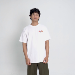 House of Smith Kaos Pria Lengan Pendek - Shine On Tshirt White - T Shirt