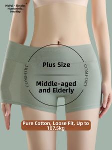 MsPai | Plus Size Breathable Cotton Underwear Panties