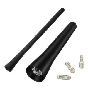 2.6/7 inch Universal Car Radio Rubber Antenna Mast FM AM Roof Mount Vehicle Antenna With Screws Car Accessories Tools