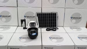 VSTARCAM BG622DR 4G SIM / CB622DR WiFi SHD 1296P 3MP x 2 เลนส์กล้อง กล้องวงจรปิดใส่ซิม แผงโซล่าเซลล์