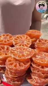 มะตูมเชื่อมแห้ง แบบบาง 1 กิโลกรัม สูตรโบราณ สูตรเพชรบุรี หวานน้อย หอมหวาน เนื้อนุ่มนิ่ม อร่อย ขนมหวานบ้านคุณพ่อ ทานคู่ชา กาแฟ