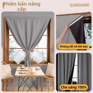 SHULIAN | Rèm Cửa Chống Nắng Tự Dính Không Cần Khoan