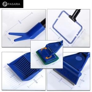 Alat Pembersih Akuarium Set 5 in 1 Cleaning Brush - FPD-51 Brush/Scrub
