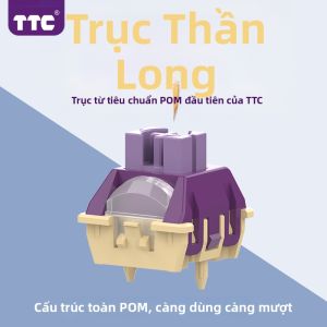TTC | Các Công Tắc Bàn Phím Cơ Chất Liệu POM Mượt Mà Ổn Định và Chính Xác