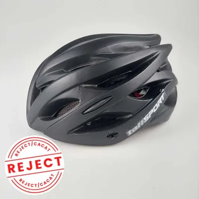 [OBRAL CACAT] Helm Sepeda EPS PVC Shell dengan Lampu Backlight - 1105