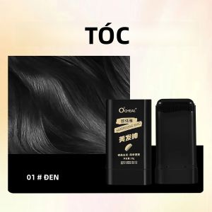 Bút Tạo Màu Tóc Ocheal Quick Touch-Up 3 Màu Dạng Bút Cầm Tay Nhuộm Tức Thì Kèm Lược Phấn Tạo Màu Tóc Đen/nâu/cà Phê Dành Cho Nam & Nữ
