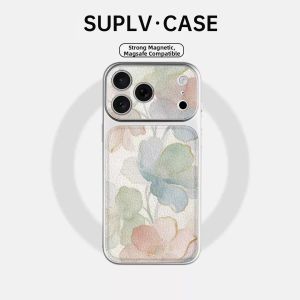Sup&LV | Retro Floral Protective Full Encasing Anti-Drop Phone Case