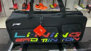 NEW TAS BADMINTON BULUTANGKIS LINING TRIO POCKET ABDS853 / ABDS 853 ORIGINAL