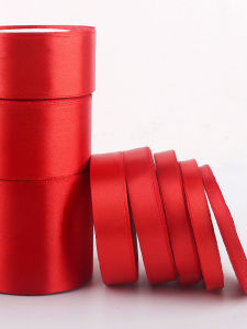 Đen Đỏ Cưới Xe Hơi Ngoài Viền Mỏng Lụa Polyester Phong Cách Trang Trí Nhà Cửa DIY Phụ Kiện Thắt Lưng Dây Buộc