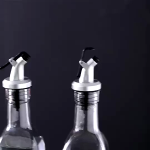 Nắp Vòi Rót Thông Minh Cho Chai Dầu Mắm – Set 2 Nắp – Chống Rò Rỉ Tự Đóng Có Lỗ Cân Bằng Áp Xuất
