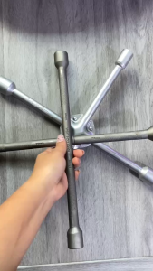 Cross Lug Wrench Heavy Duty Durable Reliable 17mm 19mm21mm 23mm Strong and Durable Easy to Use Suitable