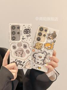 น่ารัก ป้องกันซัมซุง เอส 25 อัลตร้าเคสโทรศัพท์กันกระแทกความงามอะคริลิคสำหรับ S24 S25 EDGE S23 S22 S21 S20FE หมายเหตุ 20