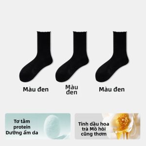 FENGTING | Vớ cổ ngắn lụa thoáng khí chống mùi