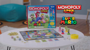Monopoly Junior Super Mario Edition Board Game (100.0% Original)